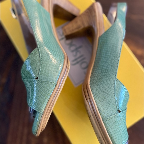 Soft spots Naveah mint, size 10N, slingback sandal - Picture 3 of 5